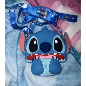 Disney Stitch Silicone Crossbody Bag NWT